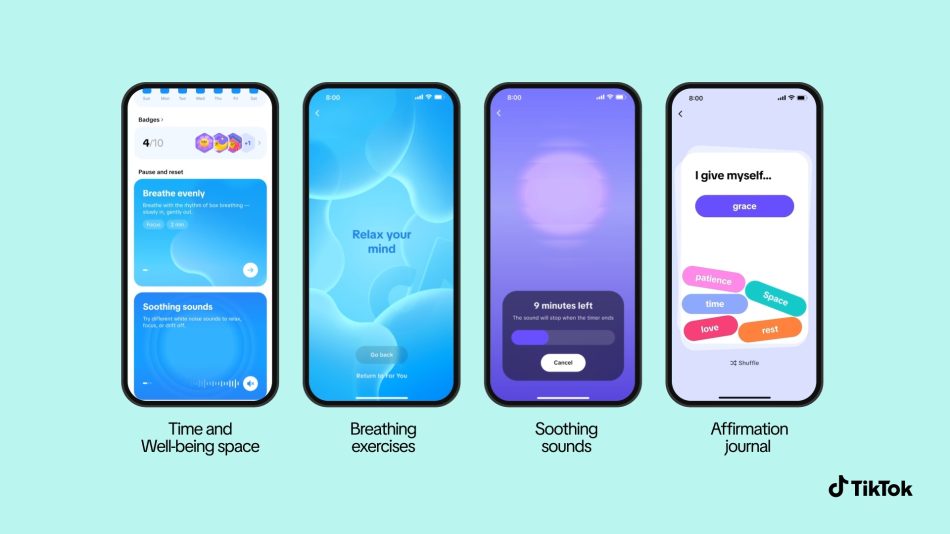 TikTok Perkenalkan ‘Time and Well-being’ Untuk Pengurusan Masa Dan Rehat Lebih Baik