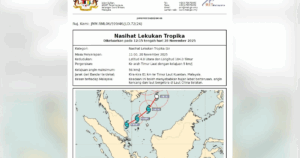 Tropical depression detected off Kuantan, says MetMalaysia