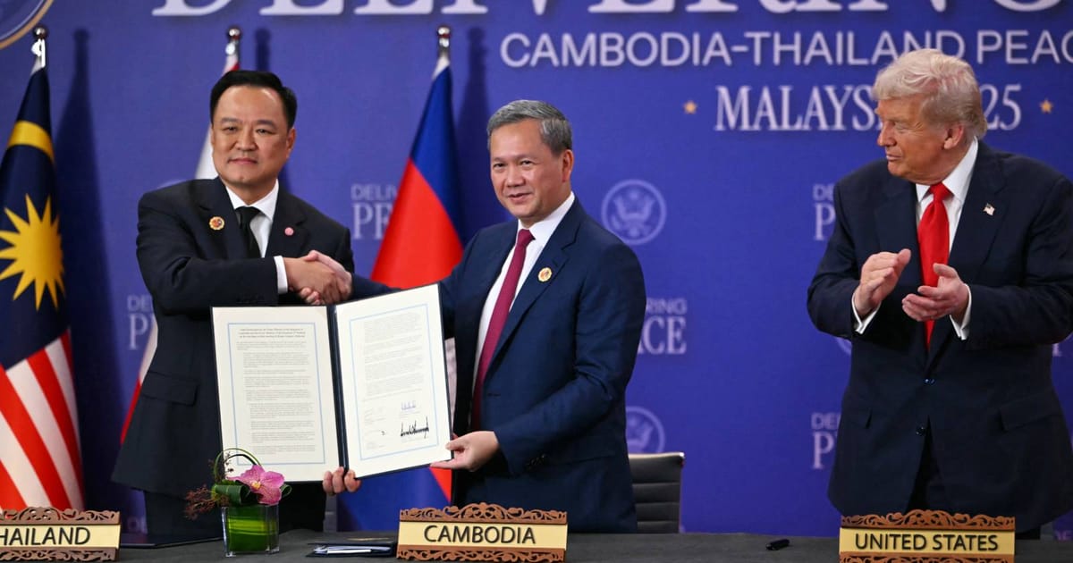 Trump calls Thailand, Cambodia after new clashes