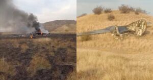 Turkish military plane crashes in Georgia, at least 20 on board, casualties reported [WATCH]