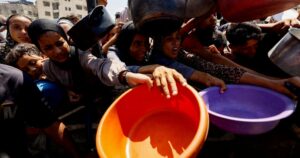 UN trucks reach famine-hit north Gaza after crossing reopens