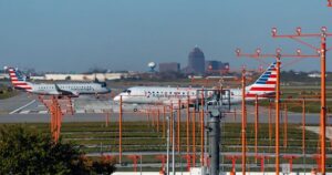 US flights could ‘slow to a trickle’ as shutdown bites, says transport secretary