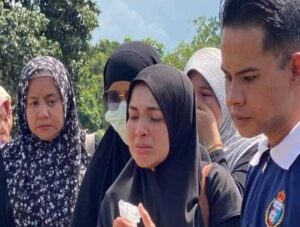 Woman recounts husband being shot 18 times in front of her eyes