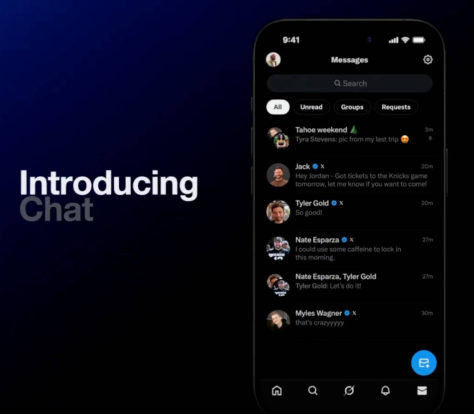 X Mula Memperkenalkan “Chat” Menggantikan DM – Menawarkan Pengalaman Permesejan Lebih Menyeluruh