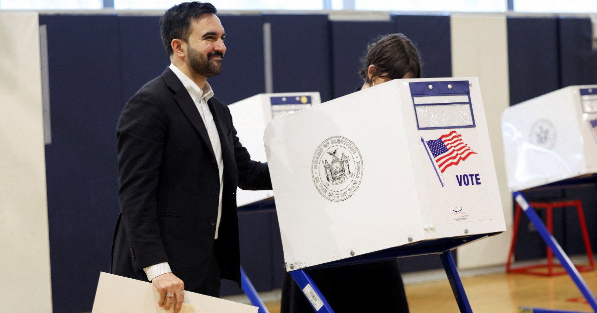 Young leftist Mamdani on track to win NY vote, shaking up US politics