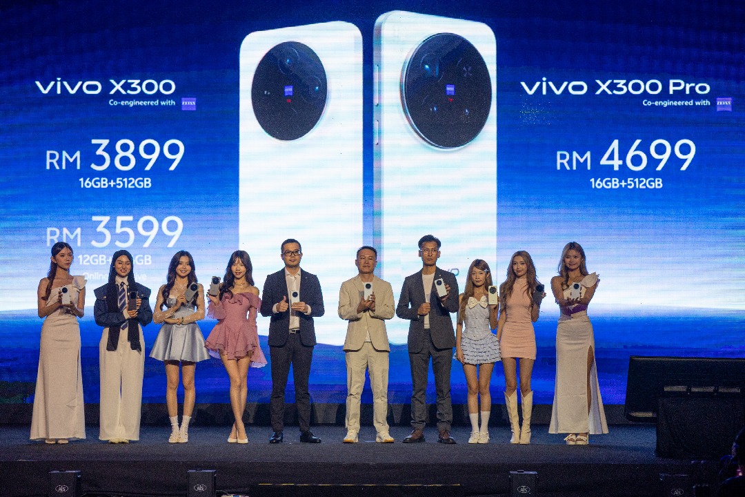 vivo Lancar Siri X300 di Malaysia, tampilkan pengalaman telefon konsert terunggul
