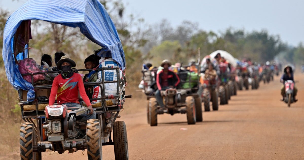 Thailand and Cambodia keep fighting across contested border ahead of expected Trump calls