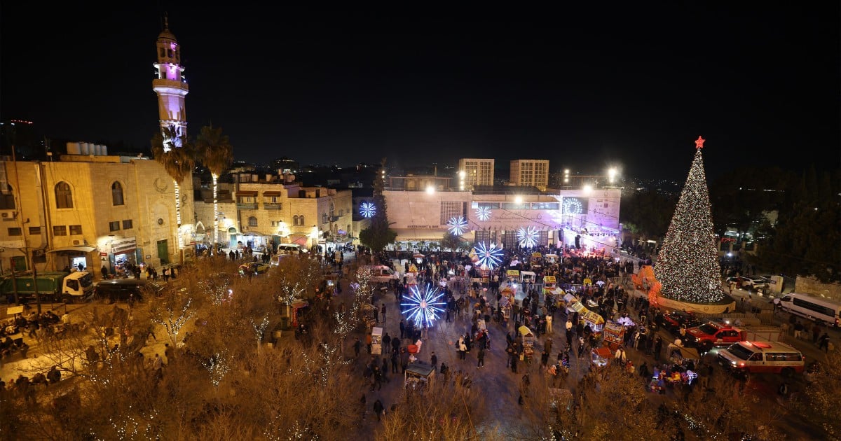 Bethlehem celebrates first festive Christmas since Gaza war