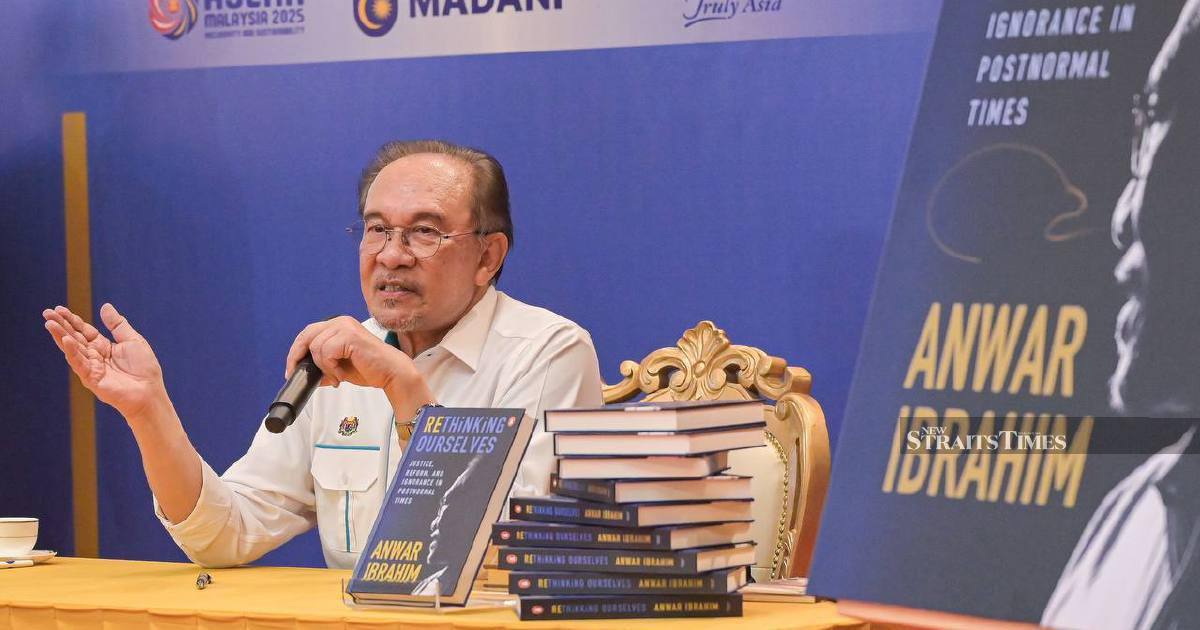 All royalties from Anwar's new book to help underprivileged students