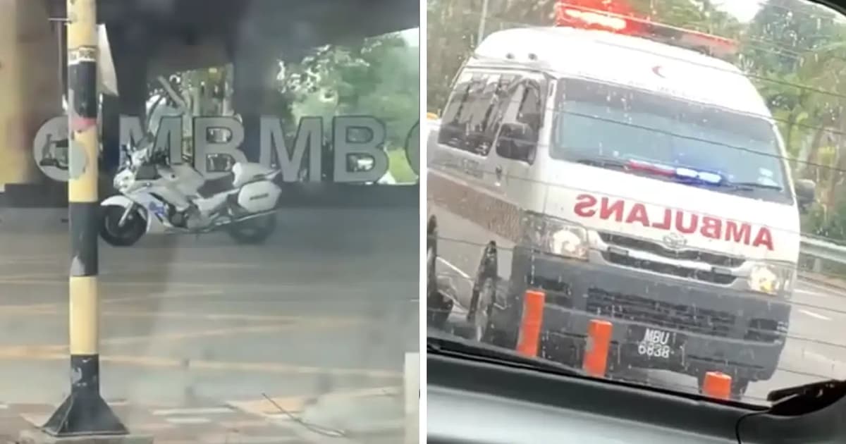 Ambulance siren was off, says Melaka police chief after backlash over VIP escort