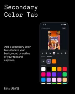 Aplikasi Edits Dikemaskini Dengan Ciri ‘Templates’ Dan ‘Storyboards’