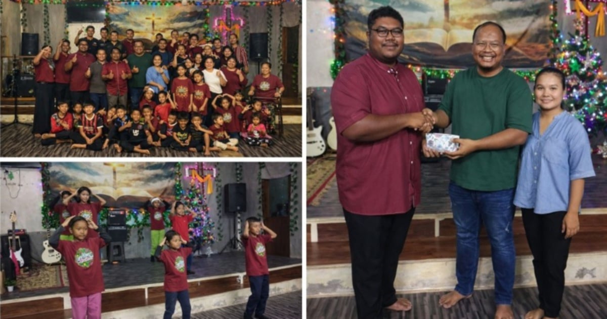 Bamboo rice, songs brighten Orang Asli Christmas do