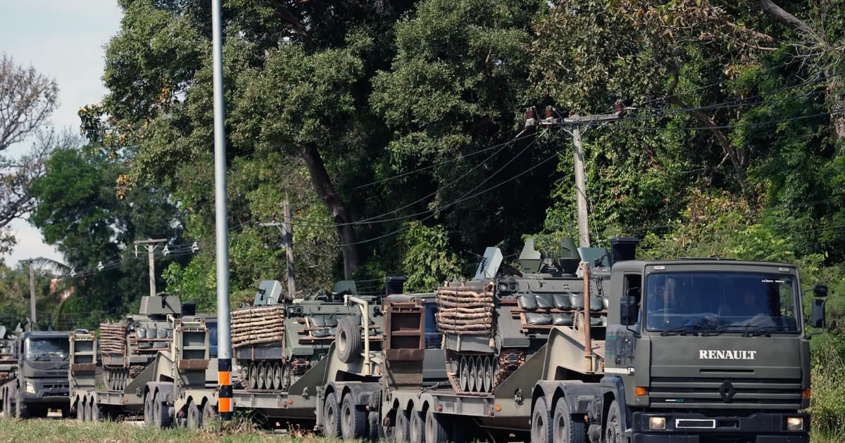 Cambodia says Thailand still bombing hours after Trump’s truce call