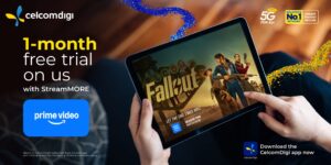 CelcomDigi Adds Prime Video To Its StreamMORE Service