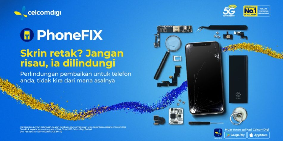 CelcomDigi PhoneFIX Tawar Langganan Khidmat Pembaikan Peranti Serendah RM1