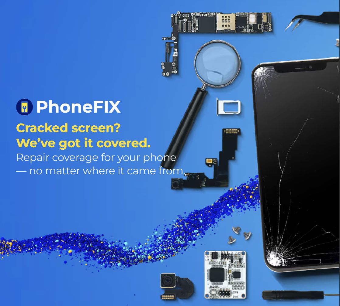 CelcomDigi PhoneFIX covers screen cracks, priced from RM3/month