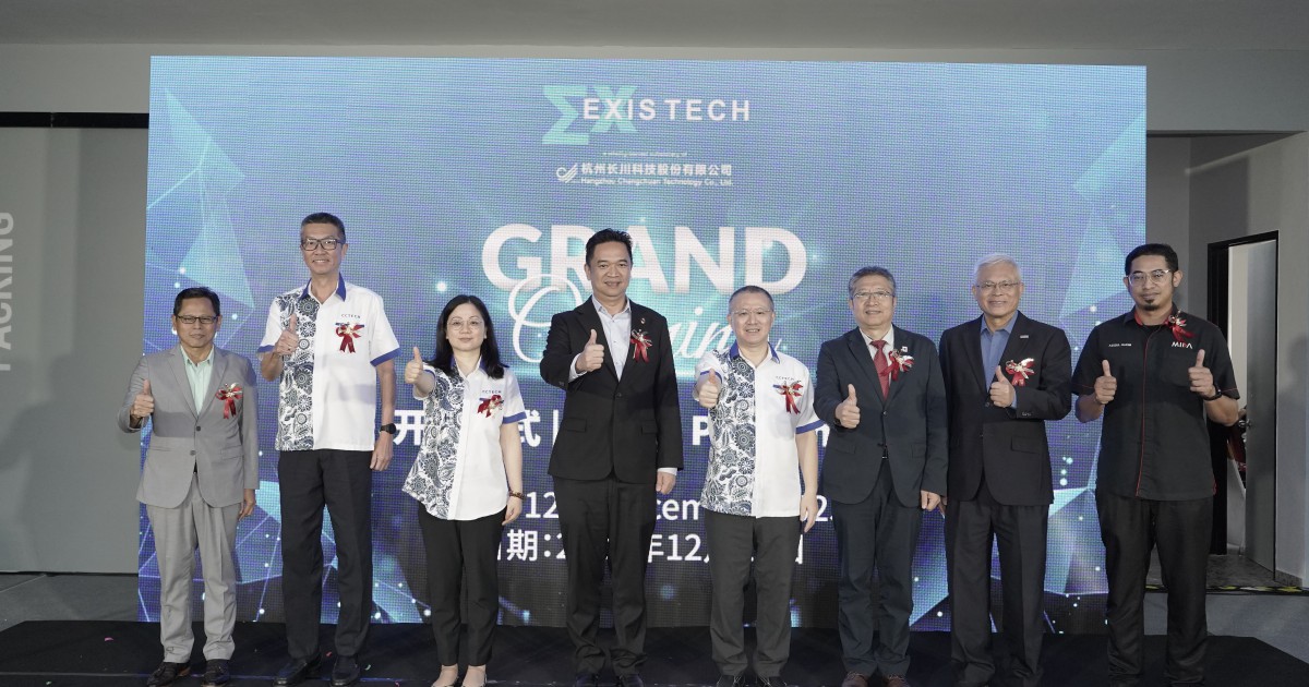 China's CCTech unit Exis Tech opens second plant in Negri Sembilan
