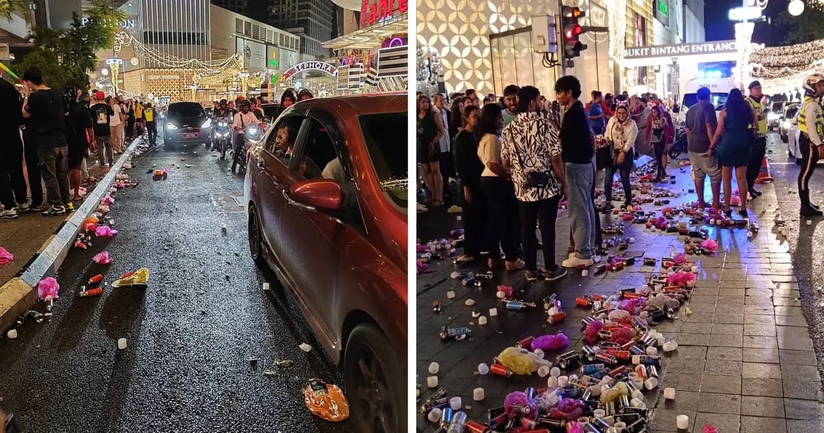 Christmas mess in KL prompts warning against littering from minister