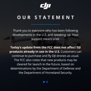 DJI Mengeluarkan Kenyataan Rasmi Berkaitan Perkembangan Terkini Di Amerika Syarikat