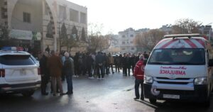Deadly blast hits mosque in Alawite area of Syria’s Homs