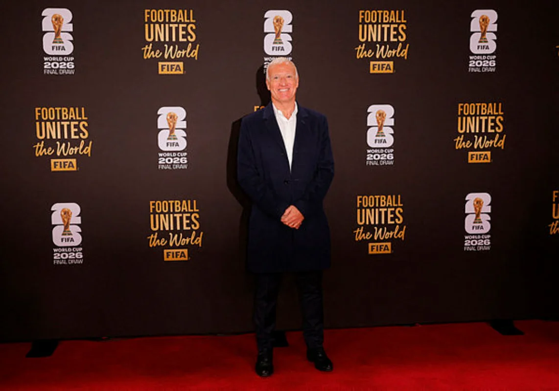 Deschamps eyes Mbappe-Haaland duel in World Cup draw