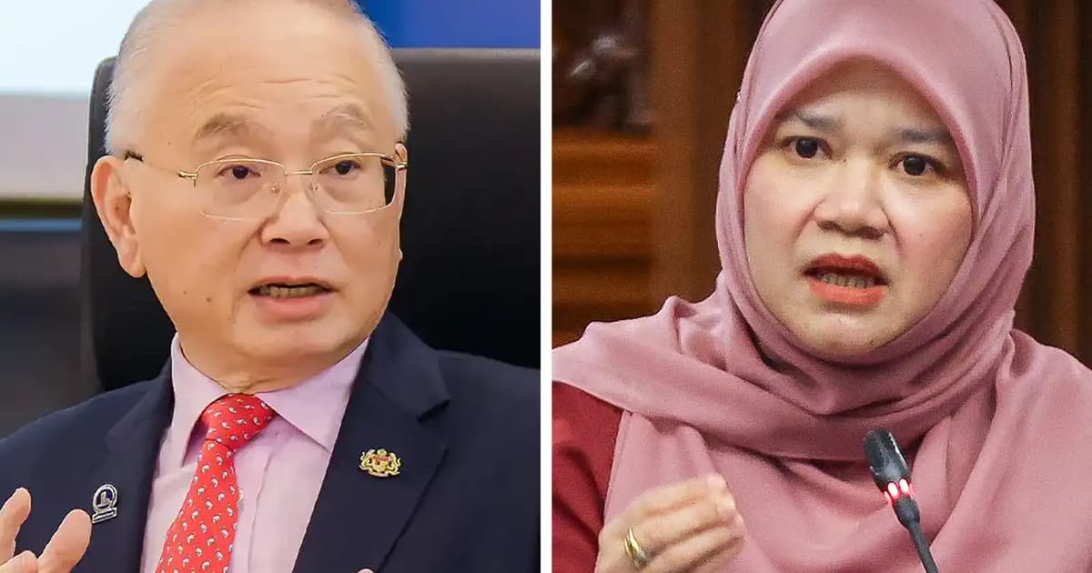 Drop Fadhlina as education minister, Wee urges Anwar