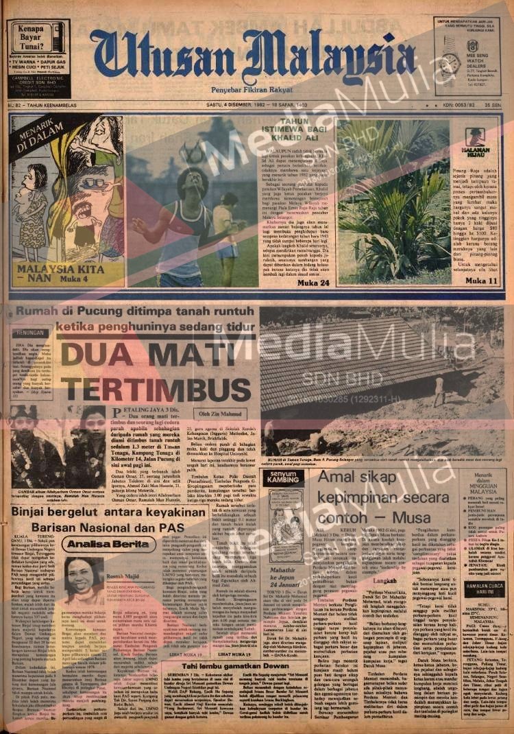 Dua lelaki mati tertimbus tanah runtuh di Puchong