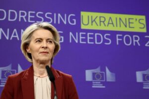 EU's von der Leyen, NATO's Rutte join Ukraine talks in Berlin
