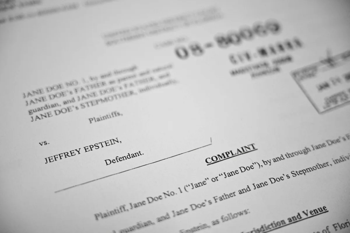 First batch of heavily redacted Epstein documents released by US Justice Department