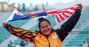 Golden hammer: China training helps Grace smash SEA Games record