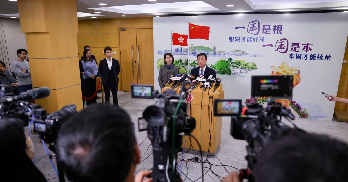 Hong Kong leader raises Jimmy Lai conviction in meeting with China's Xi