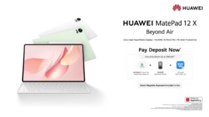 Huawei Mengacah Pengenalan Huawei MatePad 12 X (2026) Menggunakan HarmonyOS