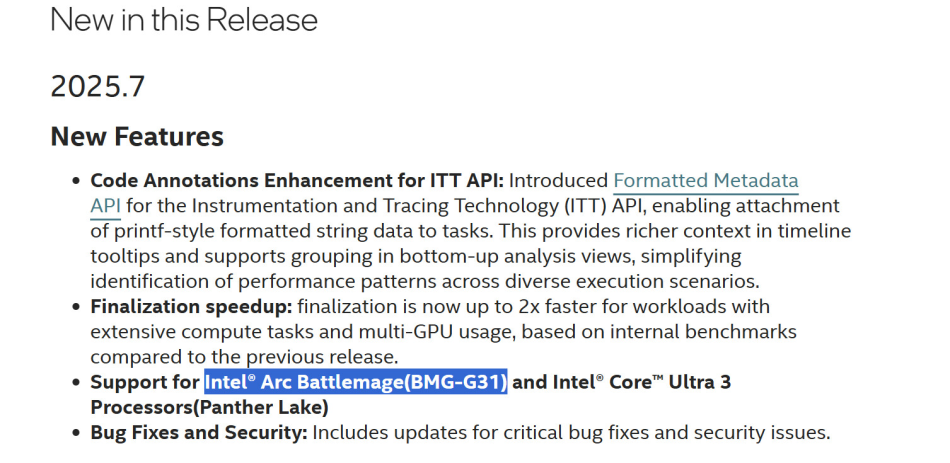 Intel Arc Battlemage BMG-G31 Dengan Prestasi Lebih Berkuasa Telah Disenaraikan