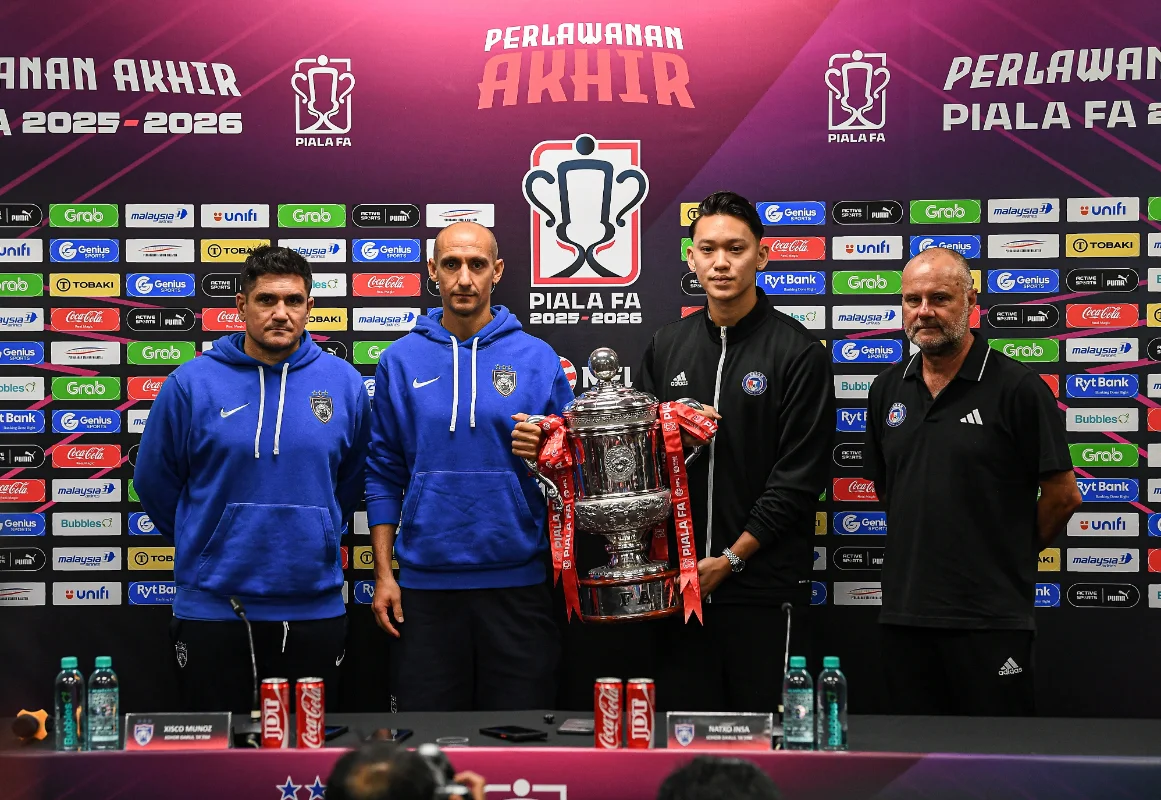 JDT face injury crisis ahead of FA Cup final against Sabah