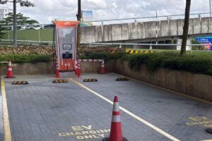 JomCharge 60kW DC Charger at St Giles Southkey Hotel JB