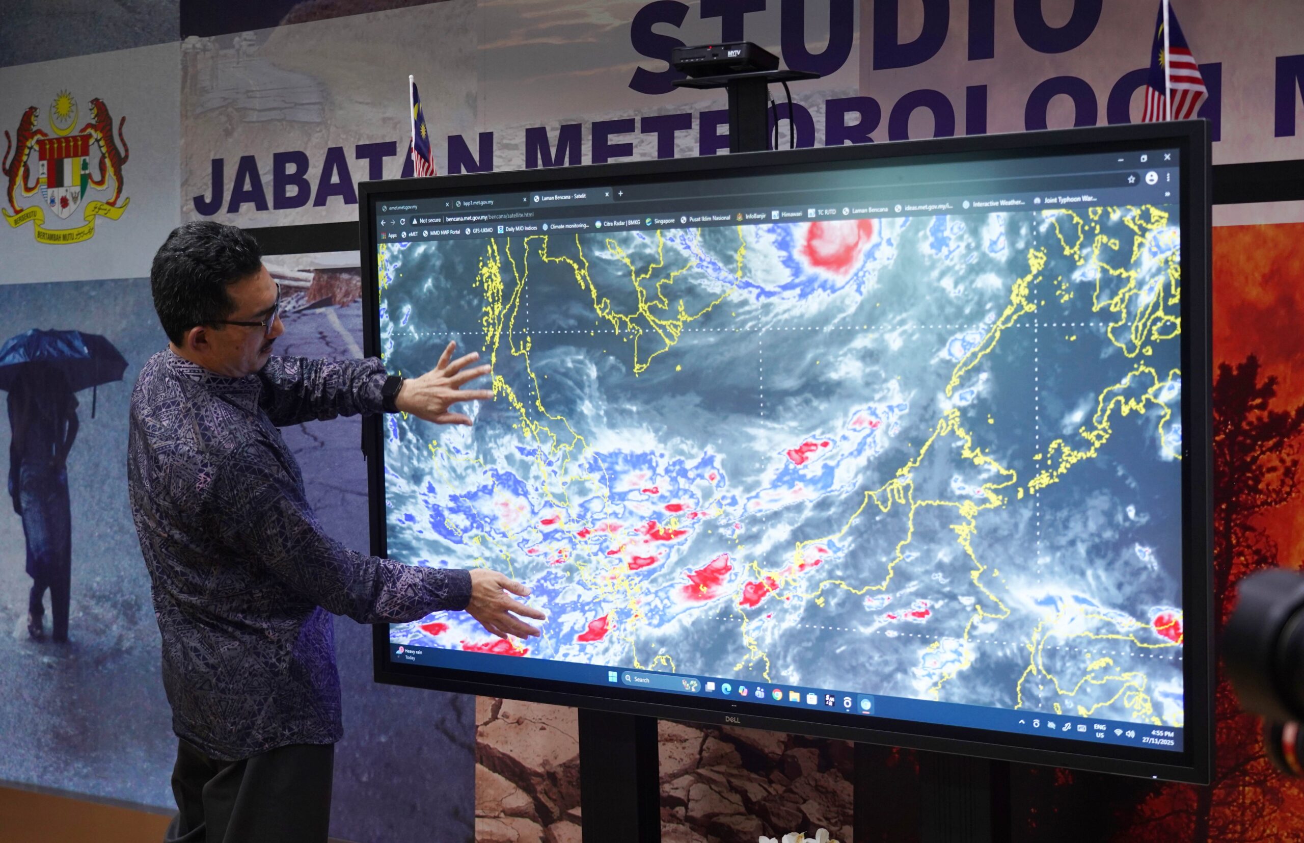 Kecelaruan cuaca ekstrem belum berakhir