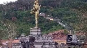 Kemboja kecam Thailand musnahkan patung Hindu di sempadan