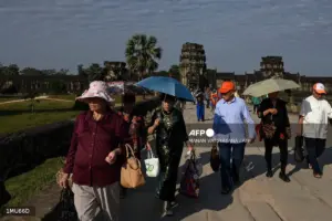 Ketibaan pelancong China ke Kemboja melonjak 43.5% pada 2025