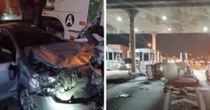 Kiosk attendant injured after trailer rams into Kemuning toll plaza