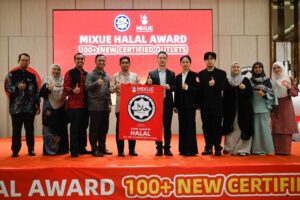 Lebih 100 cawangan MIXUE Malaysia diiktiraf sijil halal JAKIM