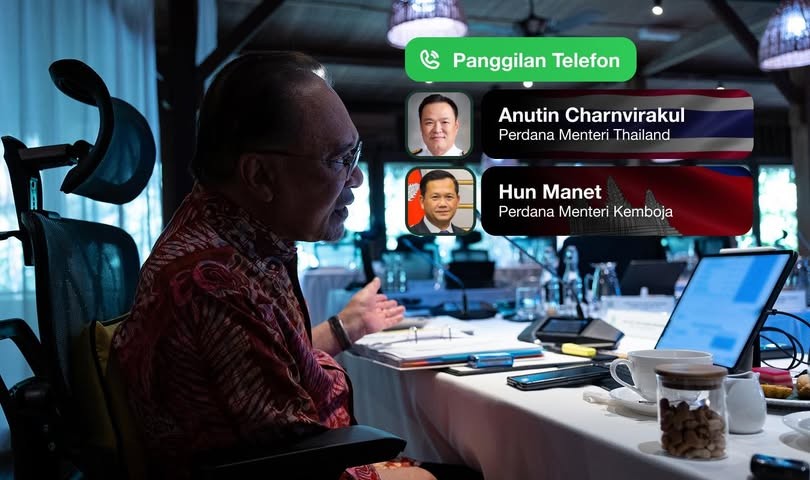 Malaysia ketuai Pasukan Pemerhati Thailand, Kemboja