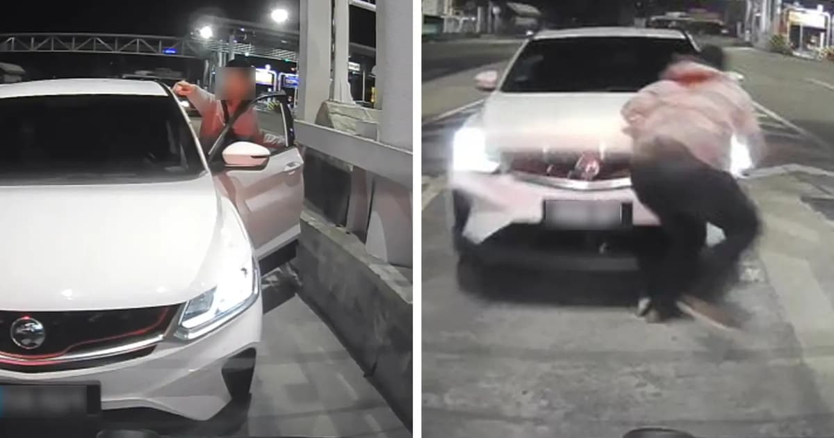 Man rammed by car after row at toll plaza