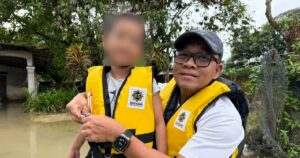 NGO equips infants with life jackets during flood rescues