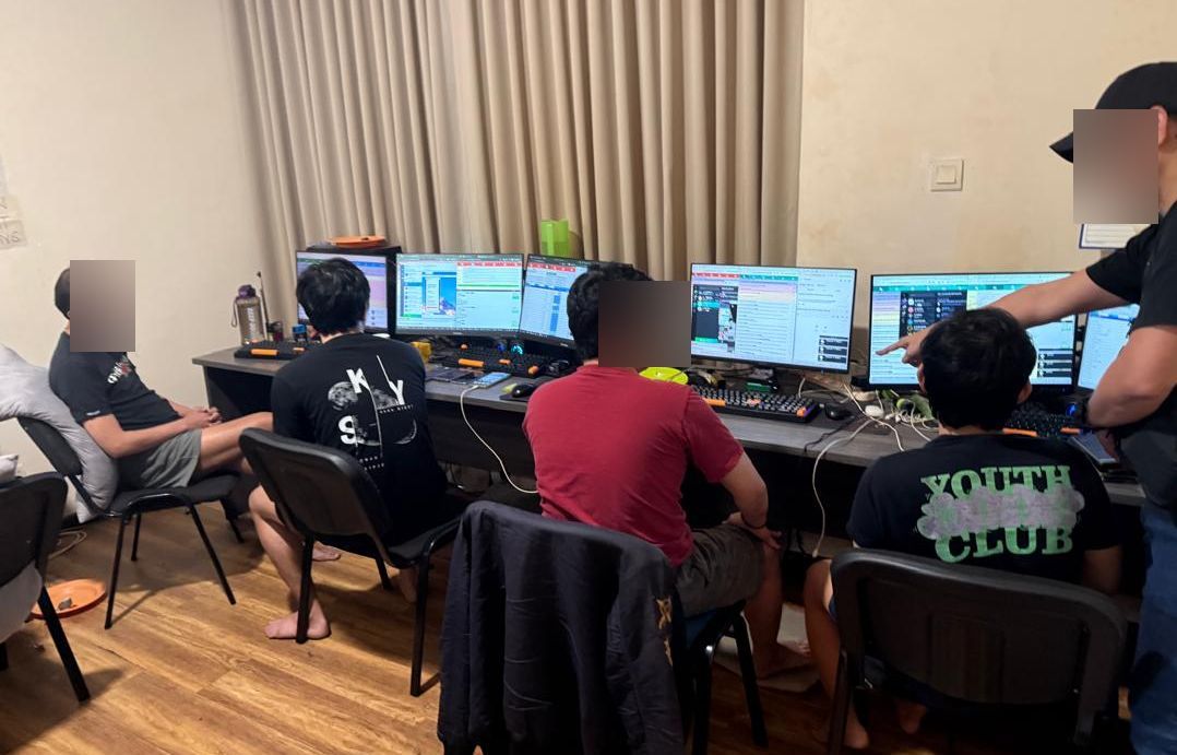 Nearly 100 detained in nationwide crackdown on gambling call centres