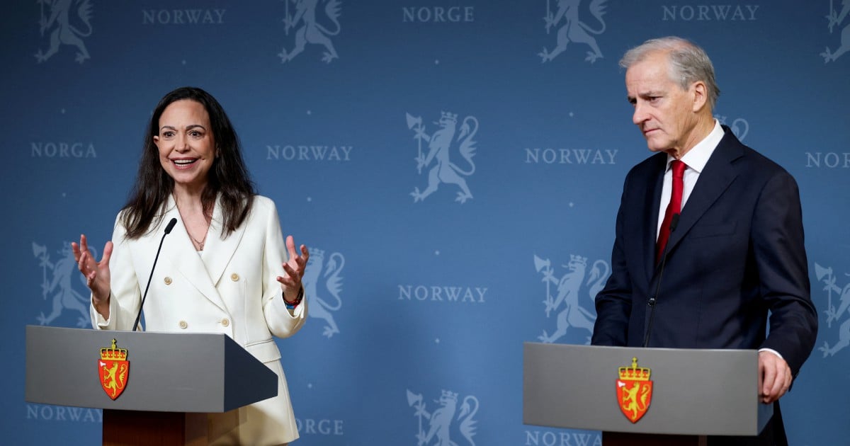 Out of hiding, Venezuela's Machado vows to return to end 'tyranny'