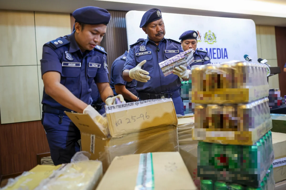 Pahang customs seizes over RM16 million in smuggled goods