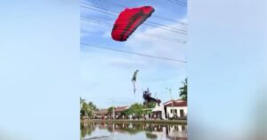 Paramotorist hits TNB cable, falls 30m into padi field