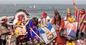 Peru shamans foretell illness for Trump, Maduro's exile in 2026