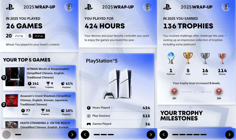 PlayStation 2025 Wrap-Up Kini Boleh Diakses