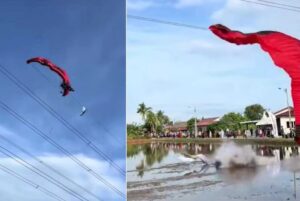 QuickCheck: Did a paramotor crash into a TNB high-tension cable in Melaka?